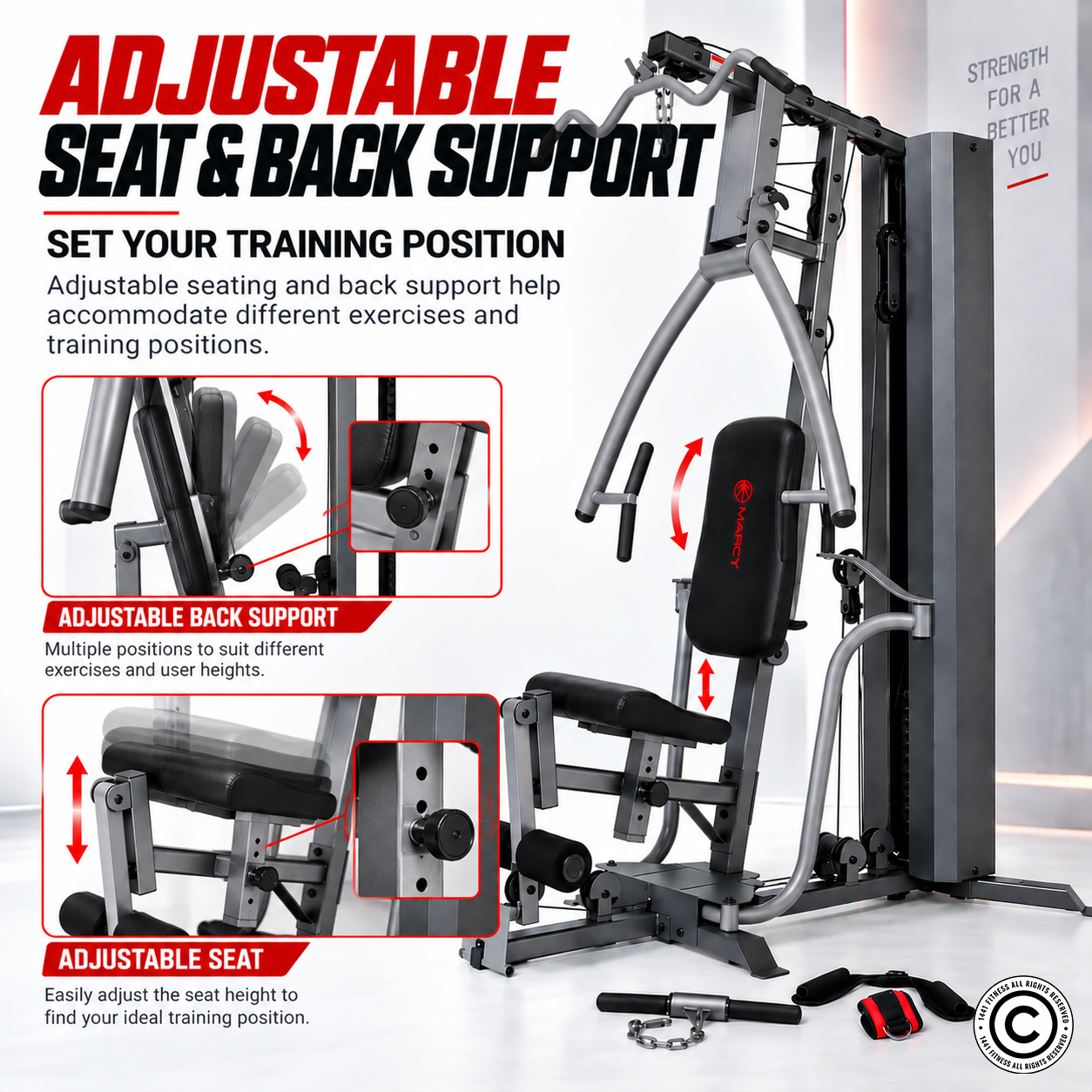 Marcy Home Gym Machine  MD-3400