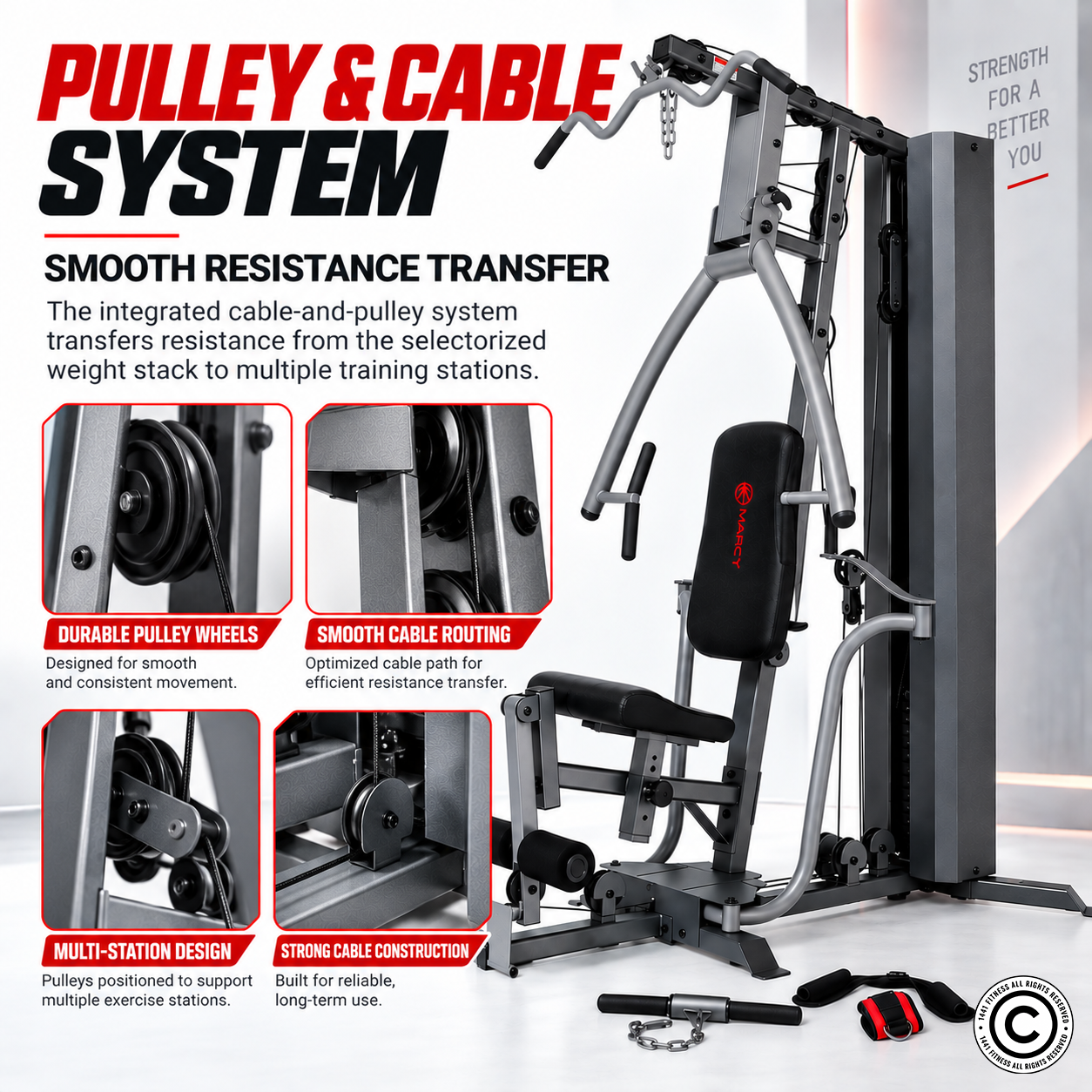 Marcy Home Gym Machine  MD-3400