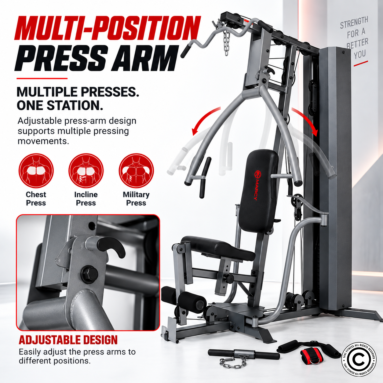 Marcy Home Gym Machine  MD-3400