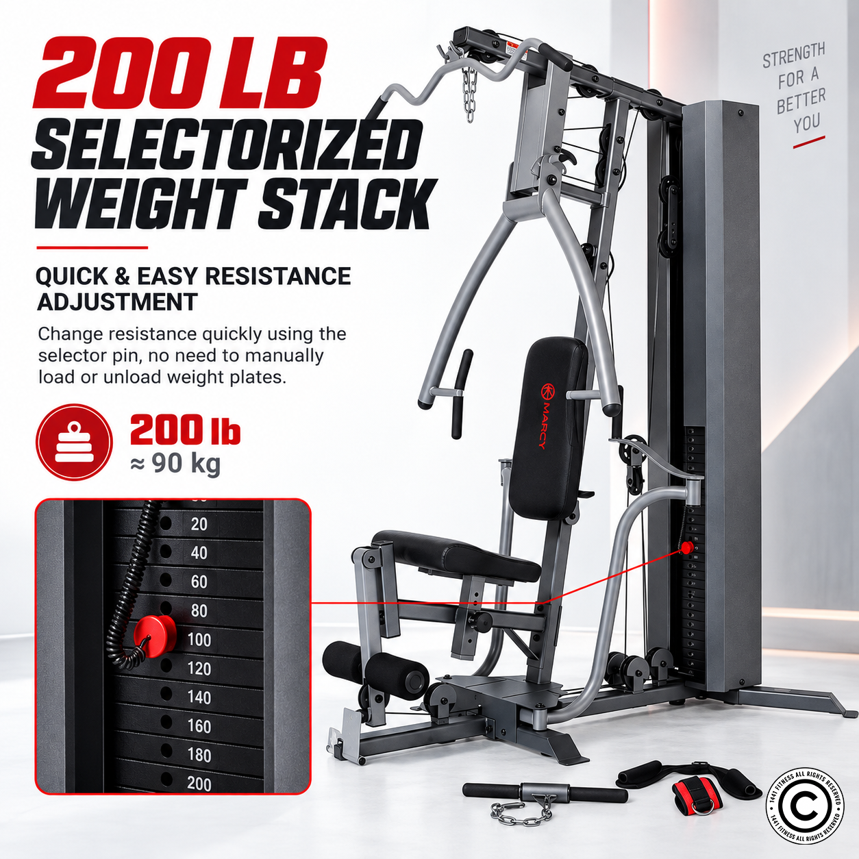 Marcy Home Gym Machine  MD-3400