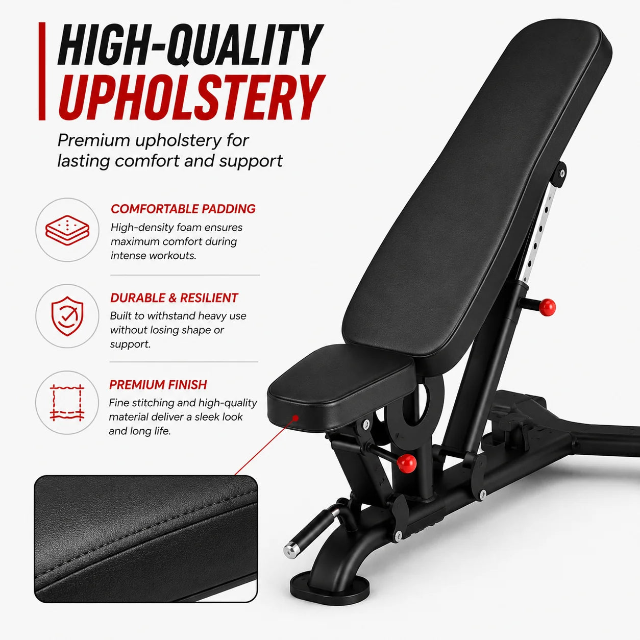 Insight Fitness Adjustable Bench - DR016