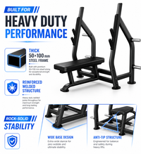 Thumbnail for Insight Fitness Flat Olympic Bench - DR004