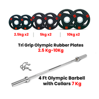 Thumbnail for Olympic Size Bar with Plates