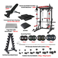 Thumbnail for J009 Multi Function Smith Machine Home Gym Bundle Offer  - PRO1