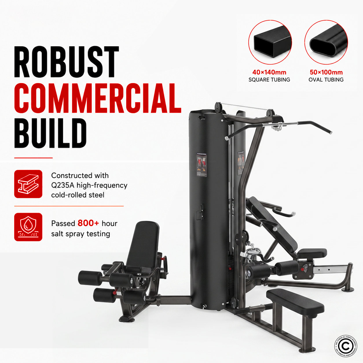 Insight Fitness 3 Station Multi Gym BS004
