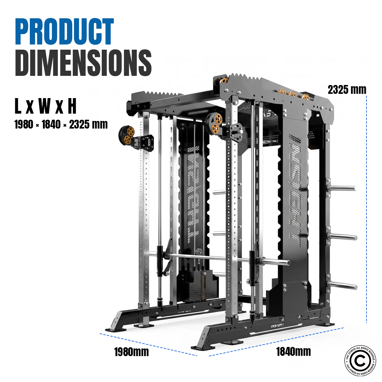 Insight Fitness Multi Function Machine - FT001