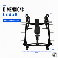 Thumbnail for Insight Fitness Chest Press SH001