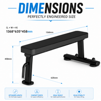 Thumbnail for Insight Fitness Flat Bench - DR014