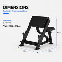 Thumbnail for Insight Fitness Preacher Curl - DR020