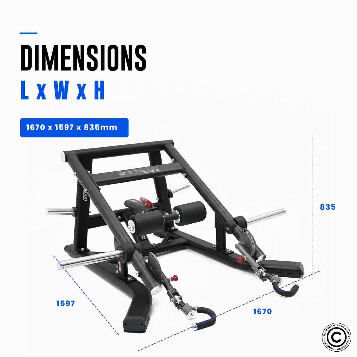 Insight Fitness Deadlift/Lunge - SH028