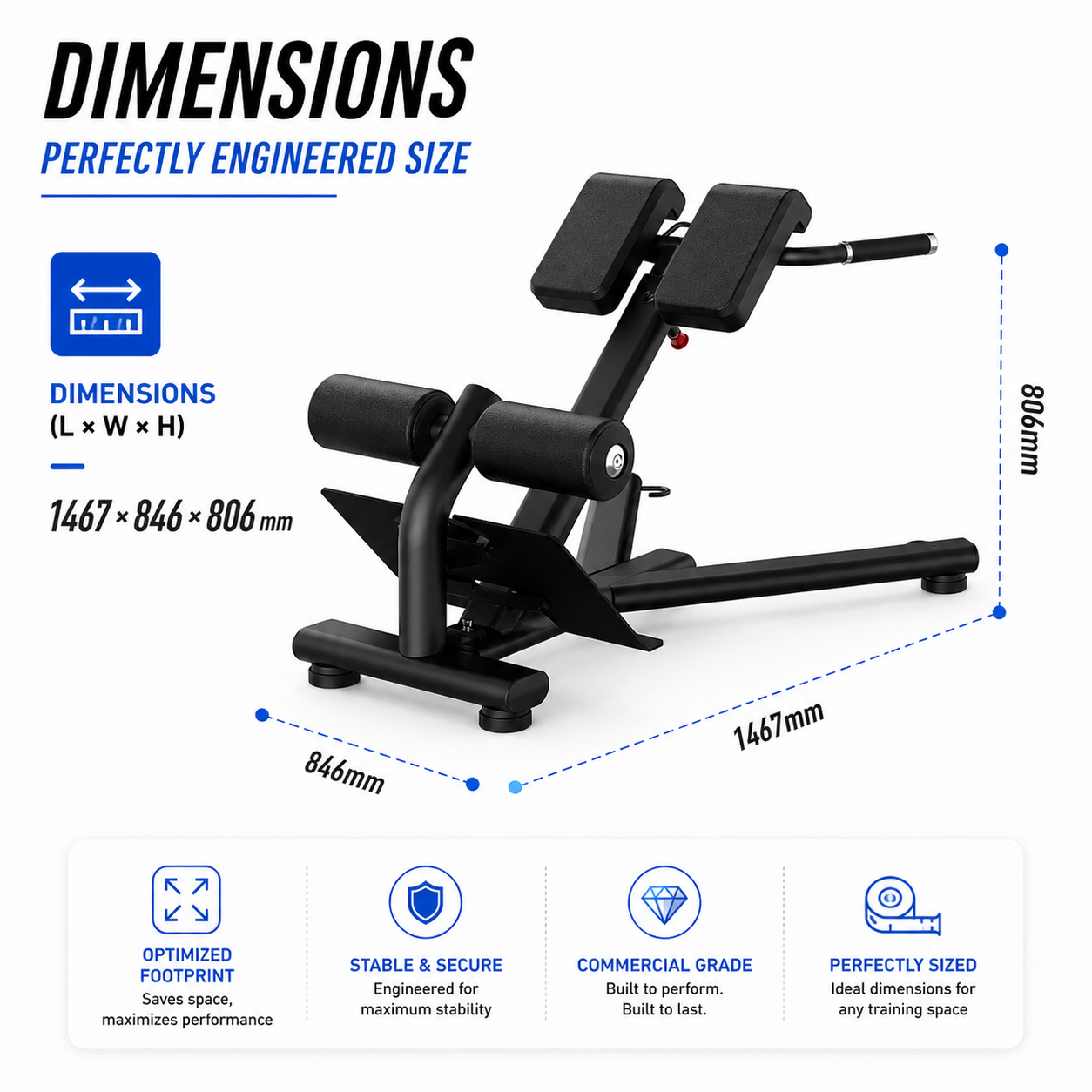 Insight Fitness Back Extension - DR010