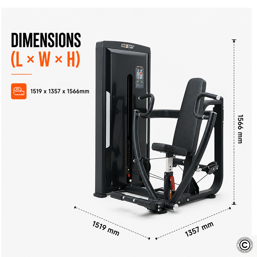 Insight Fitness Seated Chest Press - SA035