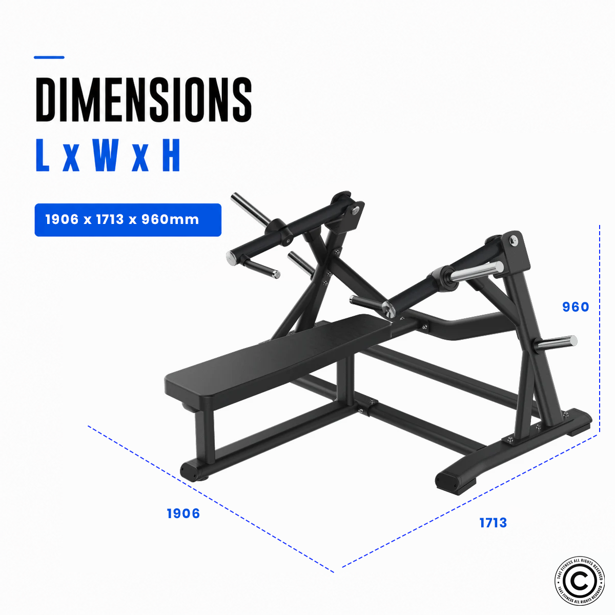 Insight Horizontal Bench Press - SH045 - TMHZ