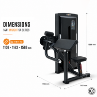 Thumbnail for Insight Fitness SA Series Biceps Curl - SA006E