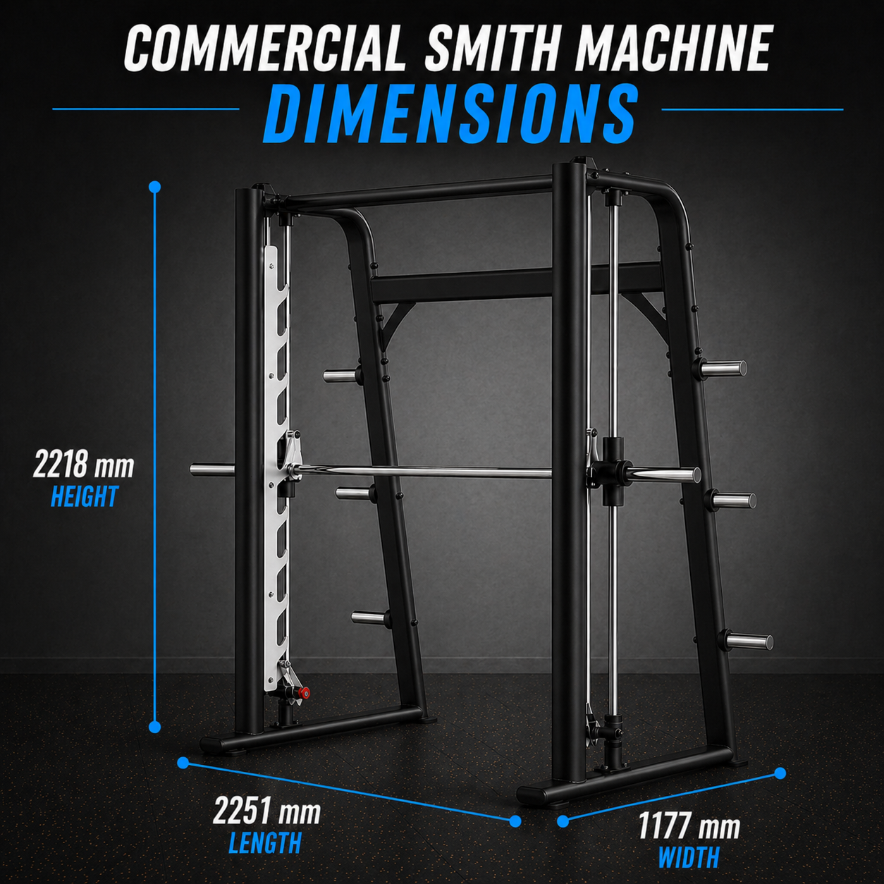 Insight Smith Machine Insight Fitness Commercial Smith Machine - DR030