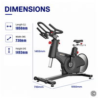 Thumbnail for Insight Fitness Spinning Bike- SS-6000