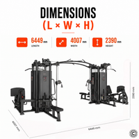 Thumbnail for Insight Fitness 8 Stack Multi Station - SA039