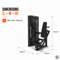 Thumbnail for Insight Fitness Vertical Chest Press - SA001