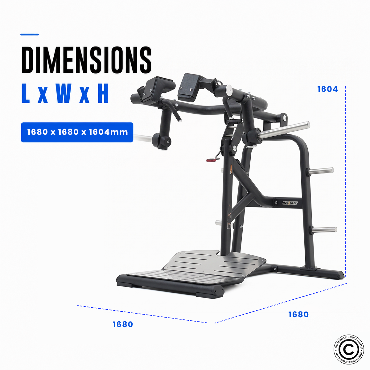Insight Fitness SQUAT Machine - SH021