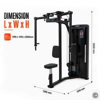 Thumbnail for Insight Fitness Pec Fly / Rear Delt - SA003