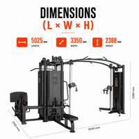Thumbnail for Insight Fitness 5 Stack Multi Station - SA038