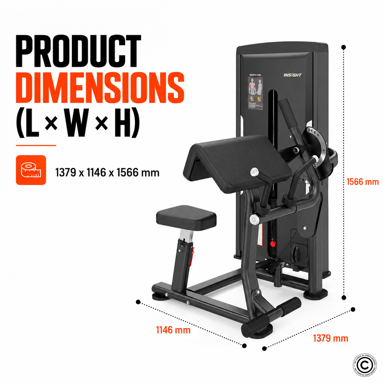 Insight Fitness Biceps & Triceps - SA044