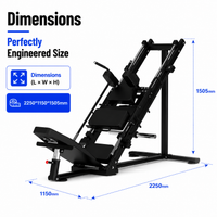 Thumbnail for Insight Fitness Leg Press / Hack Squat - DR003