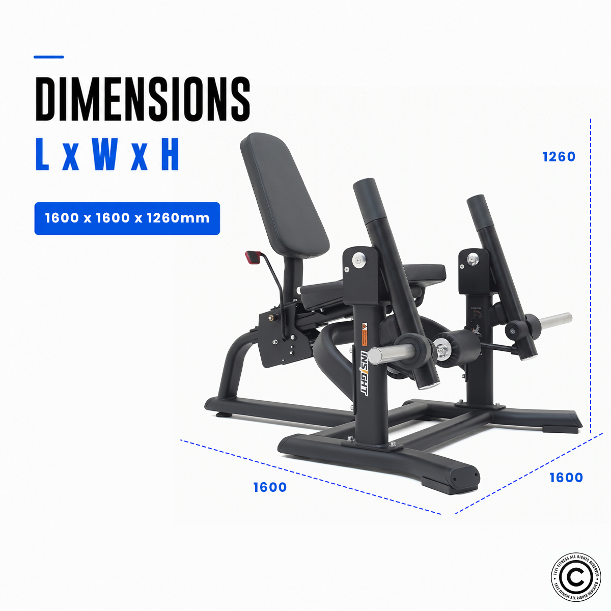Insight Fitness Leg Extension - SH017
