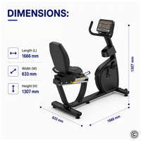 Thumbnail for Insight Fitness Recumbent Bike -  CR-6000