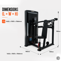 Thumbnail for Insight Fitness Shoulder Press - SA004