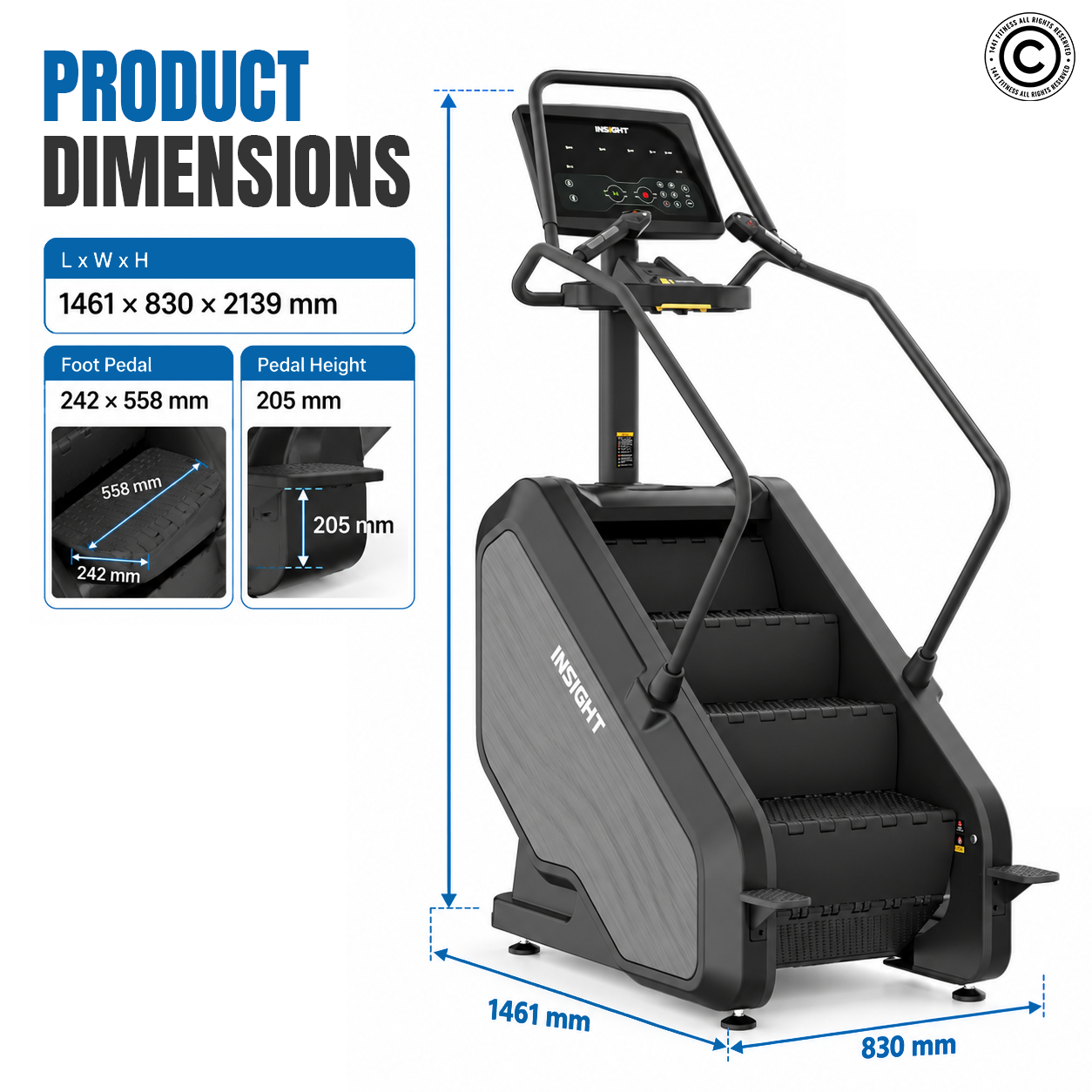 Insight Fitness Commercial Climber - RC50