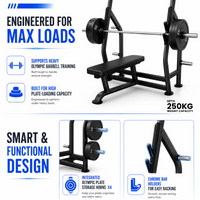Thumbnail for Insight Fitness Flat Olympic Bench - DR004