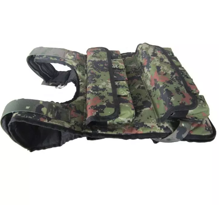 1441 Fitness Camouflage Adjustable Weight Vest (10 - 30 Kg)