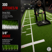 Thumbnail for Sled Track Grass with Marking - 10 x 2 Meters (Green)