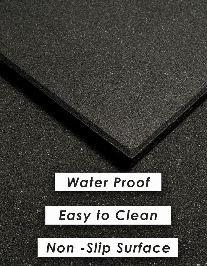 Insight Fitness Multi Function Smith Machine C5 with Rubber Flooring, PU Black Bumper Plates & A8007 Bench - Bundle Offer - Flooring