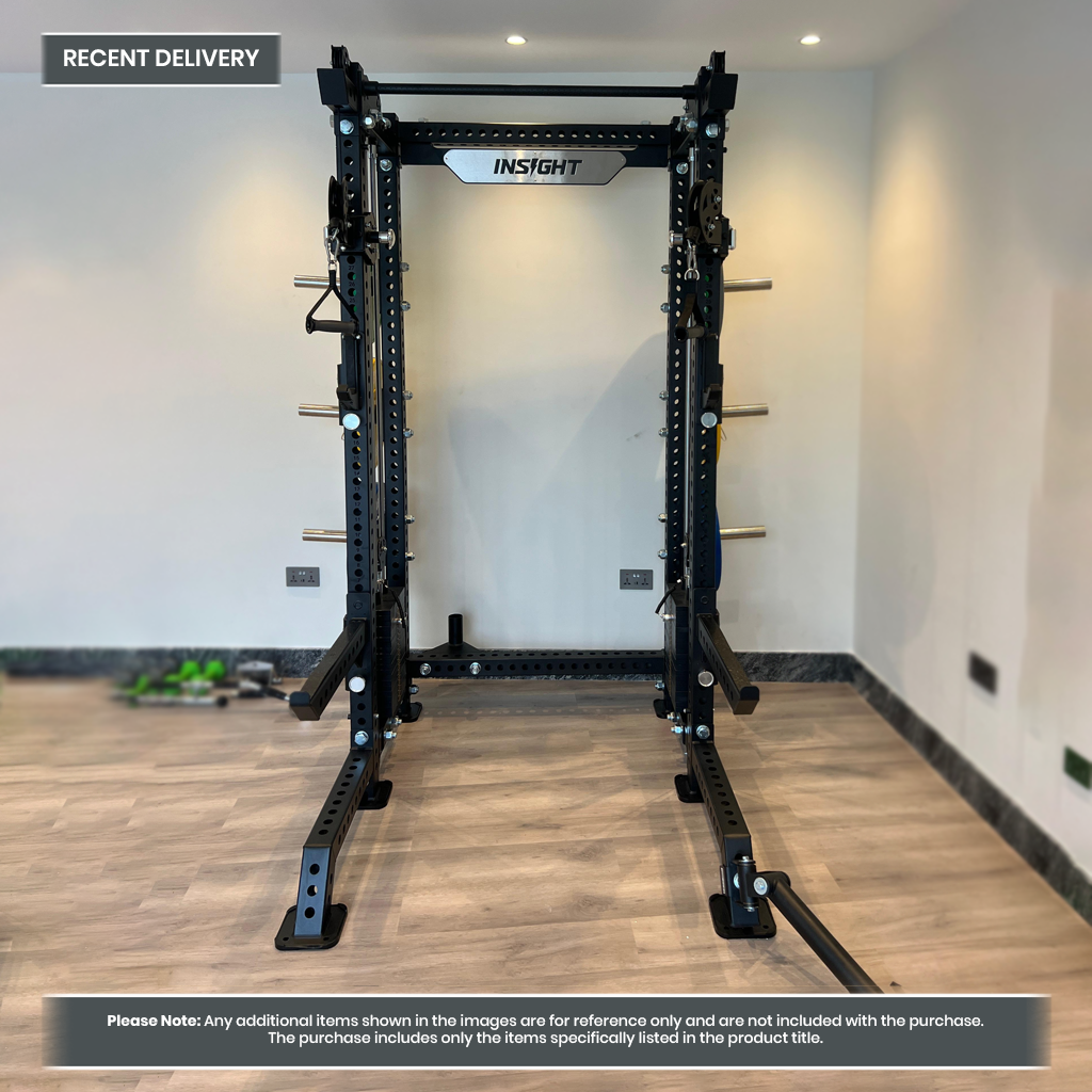Insight Fitness Half Rack With Dual Pulley RR-HR-75-03