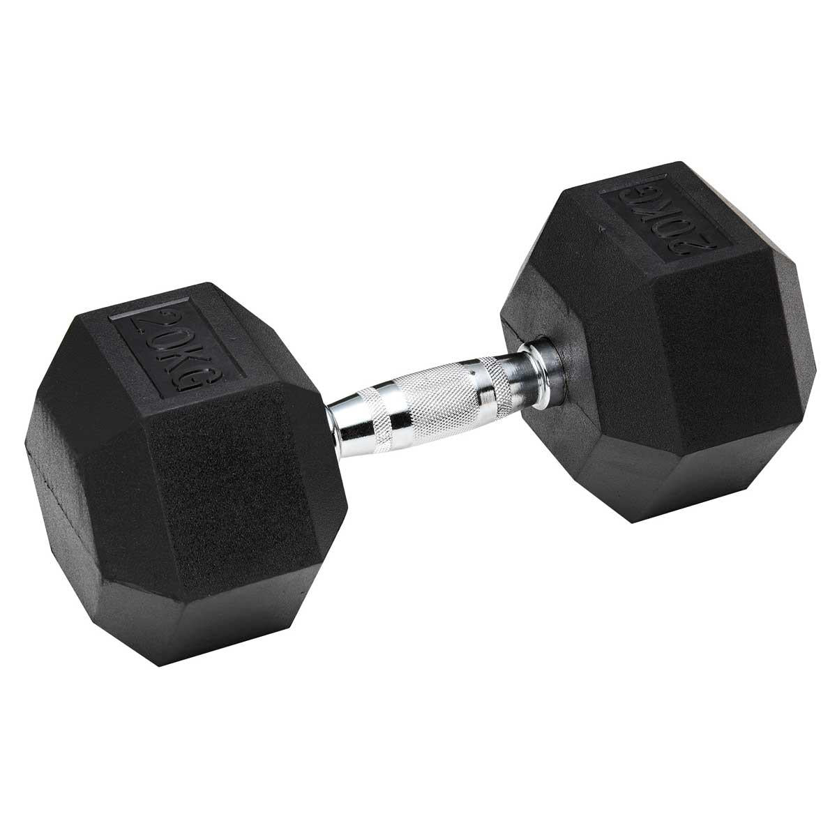 Chrome Dumbbell Set