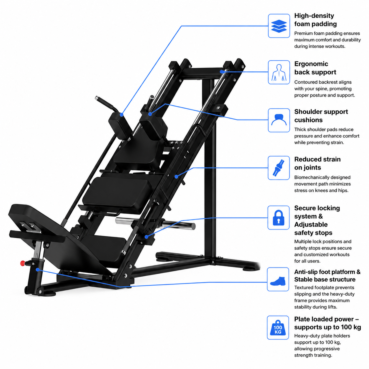 Insight Fitness Leg Press / Hack Squat - DR003