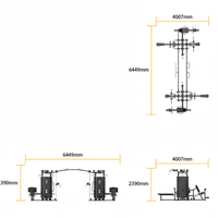 Thumbnail for Insight Fitness 8 Stack Multi Station - SA039