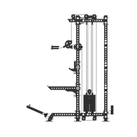 Thumbnail for Insight Fitness Half Rack With Dual Pulley RR-HR-75-03
