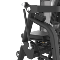 Close-up of a Insight Fitness Abdominal Crunch - BE8035 component on a white background