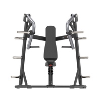 Thumbnail for Insight Fitness Chest Press SH001 with weight attachments on a white background