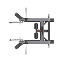 Insight Fitness Deadlift/Lunge - SH028 with adjustable components on a white background