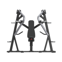 Insight Fitness Decline Chest Press - SH012 with black and gray design on a white background