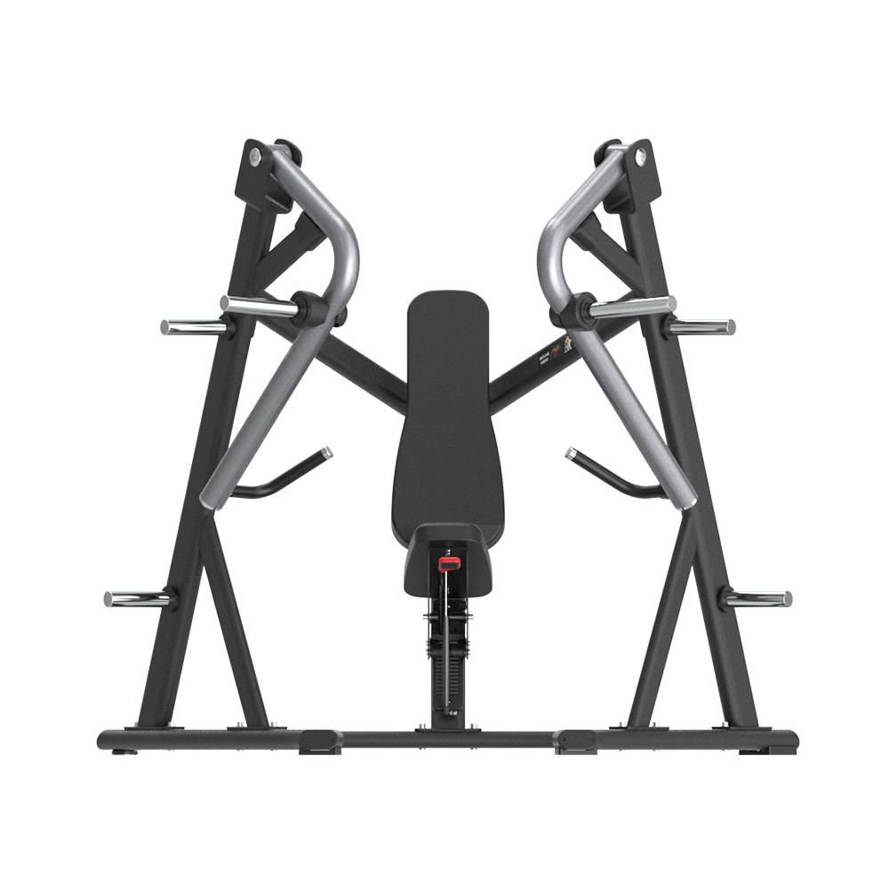 Insight Fitness Decline Chest Press - SH012 with black and gray design on a white background