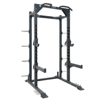 Insight Fitness Half Rack - SH010 power rack on a white background
