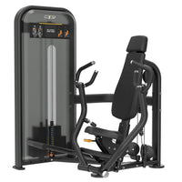 Insight Fitness ISO Lateral Chest Press - BE8001 with digital display on a white background