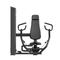 Insight Fitness ISO Lateral Chest Press - BE8001 on a transparent background