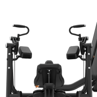 Insight Fitness Iso-Lateral Seated Biceps Curl - BE031 with handles and seat on a white background