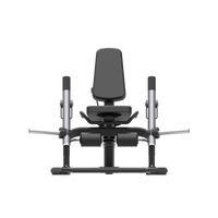 Insight Fitness Leg Extension - SH017 with adjustable arms on a white background